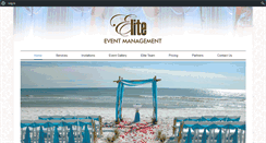 Desktop Screenshot of eliteeventmgmt.com