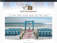 Tablet Screenshot of eliteeventmgmt.com